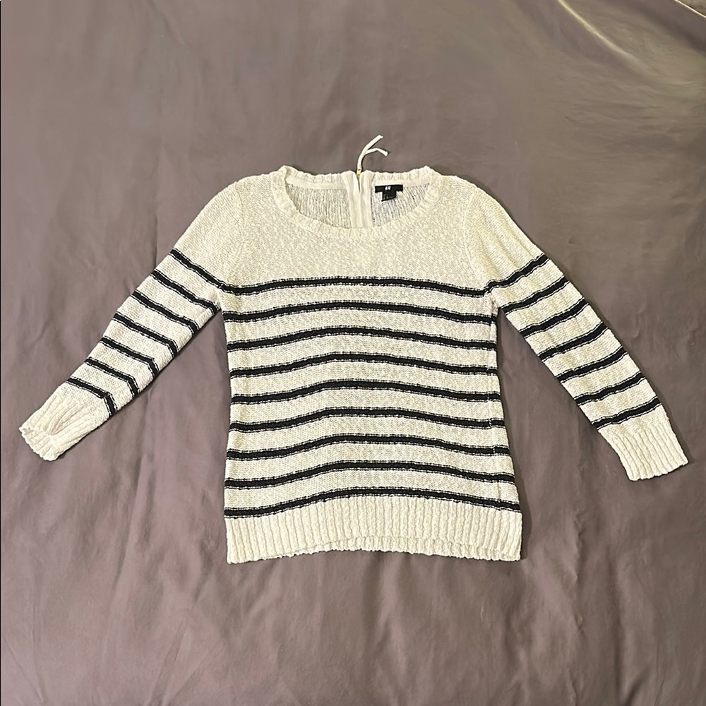 H&M boucle-style sweater